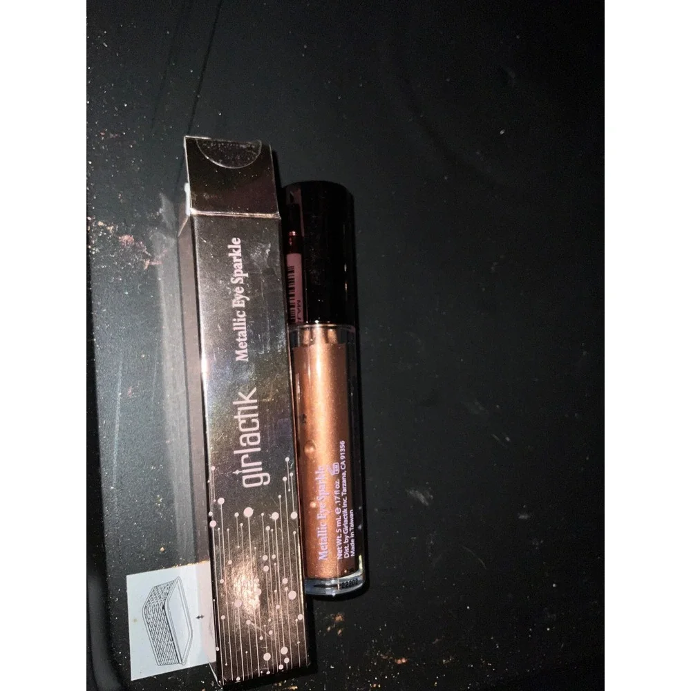 Girlactik Metallic Eye Sparkle Glam Liquid Eyeshadow Shimmer High Shine NIB